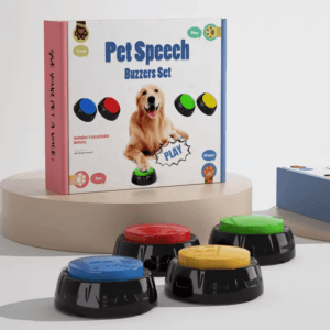 Factory Supply Recordable Answer Talking Buzzer Custom Sound Dog Buttons - Image 4